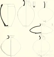 An illustration from The pottery found at Silchester : a descriptive account of the pottery recovered during the excavations on the site of the Romano-British city of Calleva Atrebatum at Silchester, Hants., and deposited in the Reading Museum (1916)