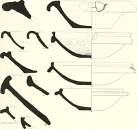 Picture 94 of 124 from The pottery found at Silchester : a descriptive account of the pottery recovered during the excavations on the site of the Romano-British city of Calleva Atrebatum at Silchester, Hants., and deposited in the Reading Museum (1916), leaf 470