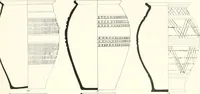 An illustration from The pottery found at Silchester : a descriptive account of the pottery recovered during the excavations on the site of the Romano-British city of Calleva Atrebatum at Silchester, Hants., and deposited in the Reading Museum (1916)