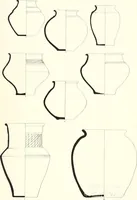 An illustration from The pottery found at Silchester : a descriptive account of the pottery recovered during the excavations on the site of the Romano-British city of Calleva Atrebatum at Silchester, Hants., and deposited in the Reading Museum (1916)