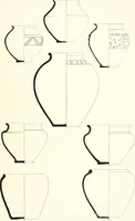 An illustration from The pottery found at Silchester : a descriptive account of the pottery recovered during the excavations on the site of the Romano-British city of Calleva Atrebatum at Silchester, Hants., and deposited in the Reading Museum (1916)