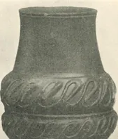 An illustration from The pottery found at Silchester : a descriptive account of the pottery recovered during the excavations on the site of the Romano-British city of Calleva Atrebatum at Silchester, Hants., and deposited in the Reading Museum (1916)