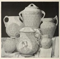 Picture 13 of 18 from The pottery and porcelain of the United States; an historical review of American ceramic art from the earliest times to the present day (1893), leaf 352