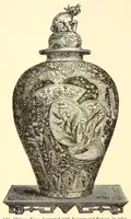 An illustration from Pottery and porcelain of all times and nations; with tables of factory and artists' marks for the use of collectors (1878)