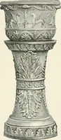 An illustration from The pottery and porcelain of the United States; an historical review of American ceramic art from the earliest times to the present day (1893)