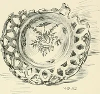 An illustration from The pottery and porcelain of the United States; an historical review of American ceramic art from the earliest times to the present day (1893)