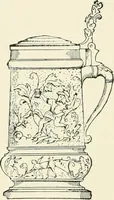 An illustration from The pottery and porcelain of the United States; an historical review of American ceramic art from the earliest times to the present day (1893)