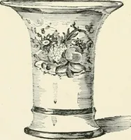 An illustration from The pottery and porcelain of the United States; an historical review of American ceramic art from the earliest times to the present day (1893)