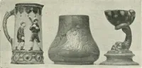 An illustration from The pottery and porcelain of the United States; an historical review of American ceramic art from the earliest times to the present day (1893)