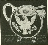 An illustration from The pottery and porcelain of the United States; an historical review of American ceramic art from the earliest times to the present day (1893)