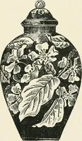 An illustration from The pottery and porcelain of the United States; an historical review of American ceramic art from the earliest times to the present day (1893)