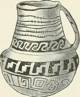 An illustration from The pottery and porcelain of the United States; an historical review of American ceramic art from the earliest times to the present day (1893)
