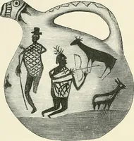 An illustration from The pottery and porcelain of the United States; an historical review of American ceramic art from the earliest times to the present day (1893)