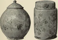 An illustration from Pottery and porcelain of the United States : an historical review of American ceramic art from the earliest times to the present day (1893)