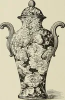 An illustration from Pottery and porcelain of the United States : an historical review of American ceramic art from the earliest times to the present day (1893)