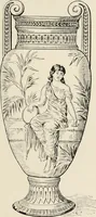 An illustration from Pottery and porcelain of the United States : an historical review of American ceramic art from the earliest times to the present day (1893)