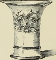 An illustration from Pottery and porcelain of the United States : an historical review of American ceramic art from the earliest times to the present day (1893)