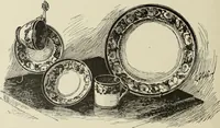 An illustration from Pottery and porcelain of the United States : an historical review of American ceramic art from the earliest times to the present day (1893)