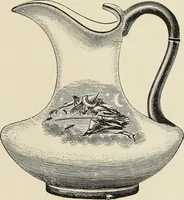 An illustration from Pottery and porcelain of the United States : an historical review of American ceramic art from the earliest times to the present day (1893)