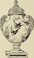 An illustration from Pottery and porcelain of the United States : an historical review of American ceramic art from the earliest times to the present day (1893)