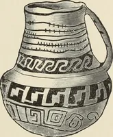 An illustration from Pottery and porcelain of the United States : an historical review of American ceramic art from the earliest times to the present day (1893)