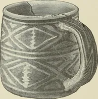An illustration from Pottery and porcelain of the United States : an historical review of American ceramic art from the earliest times to the present day (1893)