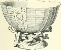 An illustration from Pottery & porcelain, a guide to collectors; containing nearly two hundred illustrations of specimens of various factories, nine coloured plates, and marks and monograms of all the important makers (1912)