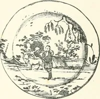 An illustration from Pottery & porcelain, a guide to collectors; containing nearly two hundred illustrations of specimens of various factories, nine coloured plates, and marks and monograms of all the important makers (1912)
