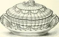 An illustration from Pottery & porcelain, a guide to collectors; containing nearly two hundred illustrations of specimens of various factories, nine coloured plates, and marks and monograms of all the important makers (1912)