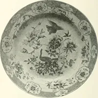 An illustration from Pottery & porcelain, a guide to collectors; containing nearly two hundred illustrations of specimens of various factories, nine coloured plates, and marks and monograms of all the important makers (1912)