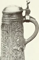 An illustration from Pottery & porcelain, a guide to collectors; containing nearly two hundred illustrations of specimens of various factories, nine coloured plates, and marks and monograms of all the important makers (1912)