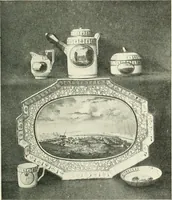 An illustration from Pottery & porcelain, a guide to collectors; containing nearly two hundred illustrations of specimens of various factories, nine coloured plates, and marks and monograms of all the important makers (1912)