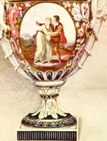 An illustration from Pottery & porcelain, a guide to collectors; containing nearly two hundred illustrations of specimens of various factories, nine coloured plates, and marks and monograms of all the important makers (1912)