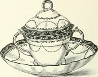 An illustration from Pottery & porcelain, a guide to collectors; containing nearly two hundred illustrations of specimens of various factories, nine coloured plates, and marks and monograms of all the important makers (1912)