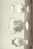 An illustration from Pottery & porcelain, a guide to collectors; containing nearly two hundred illustrations of specimens of various factories, nine coloured plates, and marks and monograms of all the important makers (1912)