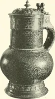 An illustration from Pottery & porcelain, a guide to collectors; containing nearly two hundred illustrations of specimens of various factories, nine coloured plates, and marks and monograms of all the important makers (1912)
