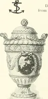 An illustration from Pottery & porcelain, a guide to collectors; containing nearly two hundred illustrations of specimens of various factories, nine coloured plates, and marks and monograms of all the important makers (1912)