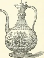 An illustration from Pottery & porcelain, a guide to collectors; containing nearly two hundred illustrations of specimens of various factories, nine coloured plates, and marks and monograms of all the important makers (1912)