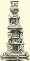 An illustration from Pottery & porcelain, a guide to collectors; containing nearly two hundred illustrations of specimens of various factories, nine coloured plates, and marks and monograms of all the important makers (1912)
