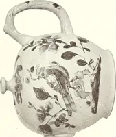 An illustration from Pottery & porcelain, a guide to collectors; containing nearly two hundred illustrations of specimens of various factories, nine coloured plates, and marks and monograms of all the important makers (1912)