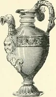 An illustration from Pottery & porcelain, a guide to collectors; containing nearly two hundred illustrations of specimens of various factories, nine coloured plates, and marks and monograms of all the important makers (1912)
