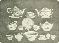 An illustration from Pottery & porcelain, a guide to collectors; containing nearly two hundred illustrations of specimens of various factories, nine coloured plates, and marks and monograms of all the important makers (1912)