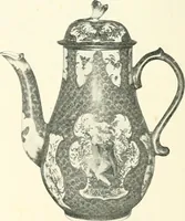 An illustration from Pottery & porcelain, a guide to collectors; containing nearly two hundred illustrations of specimens of various factories, nine coloured plates, and marks and monograms of all the important makers (1912)