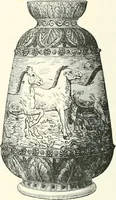 An illustration from Pottery & porcelain, a guide to collectors; containing nearly two hundred illustrations of specimens of various factories, nine coloured plates, and marks and monograms of all the important makers (1912)