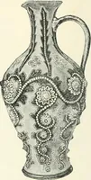 An illustration from Pottery & porcelain, a guide to collectors; containing nearly two hundred illustrations of specimens of various factories, nine coloured plates, and marks and monograms of all the important makers (1912)