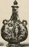 An illustration from Pottery and porcelain of all times and nations; with tables of factory and artists' marks for the use of collectors (1878)
