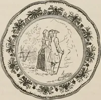 An illustration from Pottery and porcelain of all times and nations; with tables of factory and artists' marks for the use of collectors (1878)