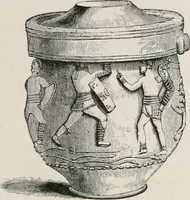 An illustration from Pottery and porcelain of all times and nations; with tables of factory and artists' marks for the use of collectors (1878)