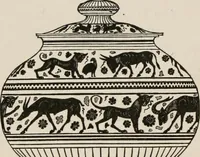 An illustration from Pottery and porcelain of all times and nations; with tables of factory and artists' marks for the use of collectors (1878)