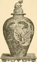 An illustration from Pottery and porcelain of all times and nations : with tables of factory and artists' marks for the use of collectors (1878)